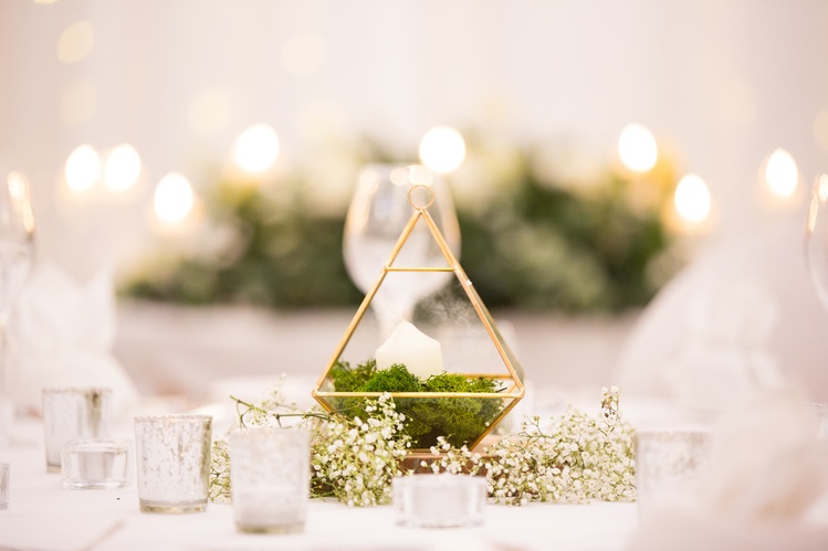 Terrarium Geometric Triangle Centrepiece– Wedding Venue Styling- Sophia’s Final Touch- Wedding & Event Decoration