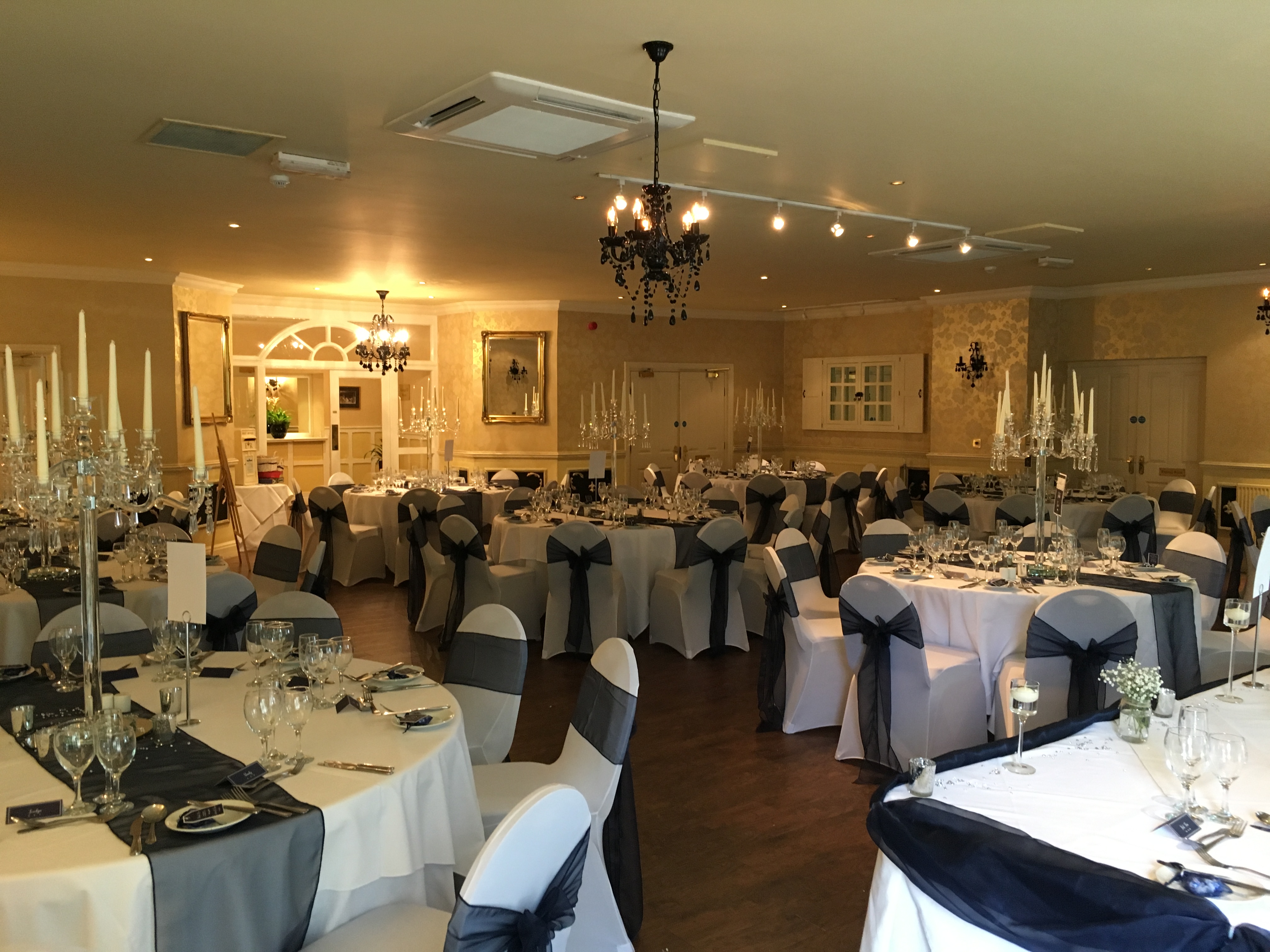 Navy Wedding at Raven Hall Country House Hotel Sophia's Final Touch - Venue Styling - Weddings